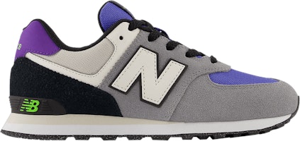 (Grade School) New Balance 574 Wide 'Gunmetal Aura' GC574CB1-W (Grade School) New Balance 574 Wide 'Gunmetal Aura' GC574CB1-W
