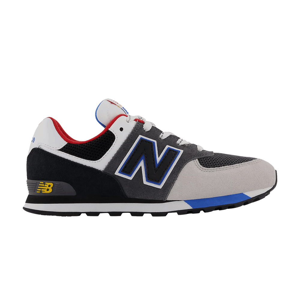 (Grade School) New Balance 574 Wide 'Magnet Serene Blue' GC574LB1-W