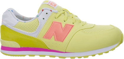 (Grade School) New Balance 574 Wide 'State Fair - Yellow' KL574BYG-W (Grade School) New Balance 574 Wide 'State Fair - Yellow' KL574BYG-W