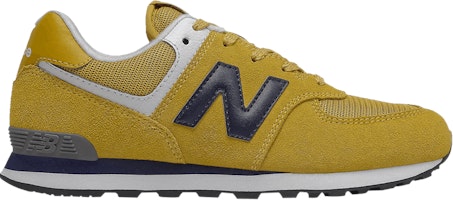 (Grade School) New Balance 574 Wide 'Varsity Gold' GC574HX1-W (Grade School) New Balance 574 Wide 'Varsity Gold' GC574HX1-W
