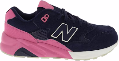 (Grade School) New Balance 580 Wide 'Navy Pink' KL580UPG-W (Grade School) New Balance 580 Wide 'Navy Pink' KL580UPG-W