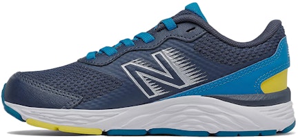 (Grade School) New Balance 680v6 'Natural Indigo Citra Yellow' YP680NW6 (Grade School) New Balance 680v6 'Natural Indigo Citra Yellow' YP680NW6