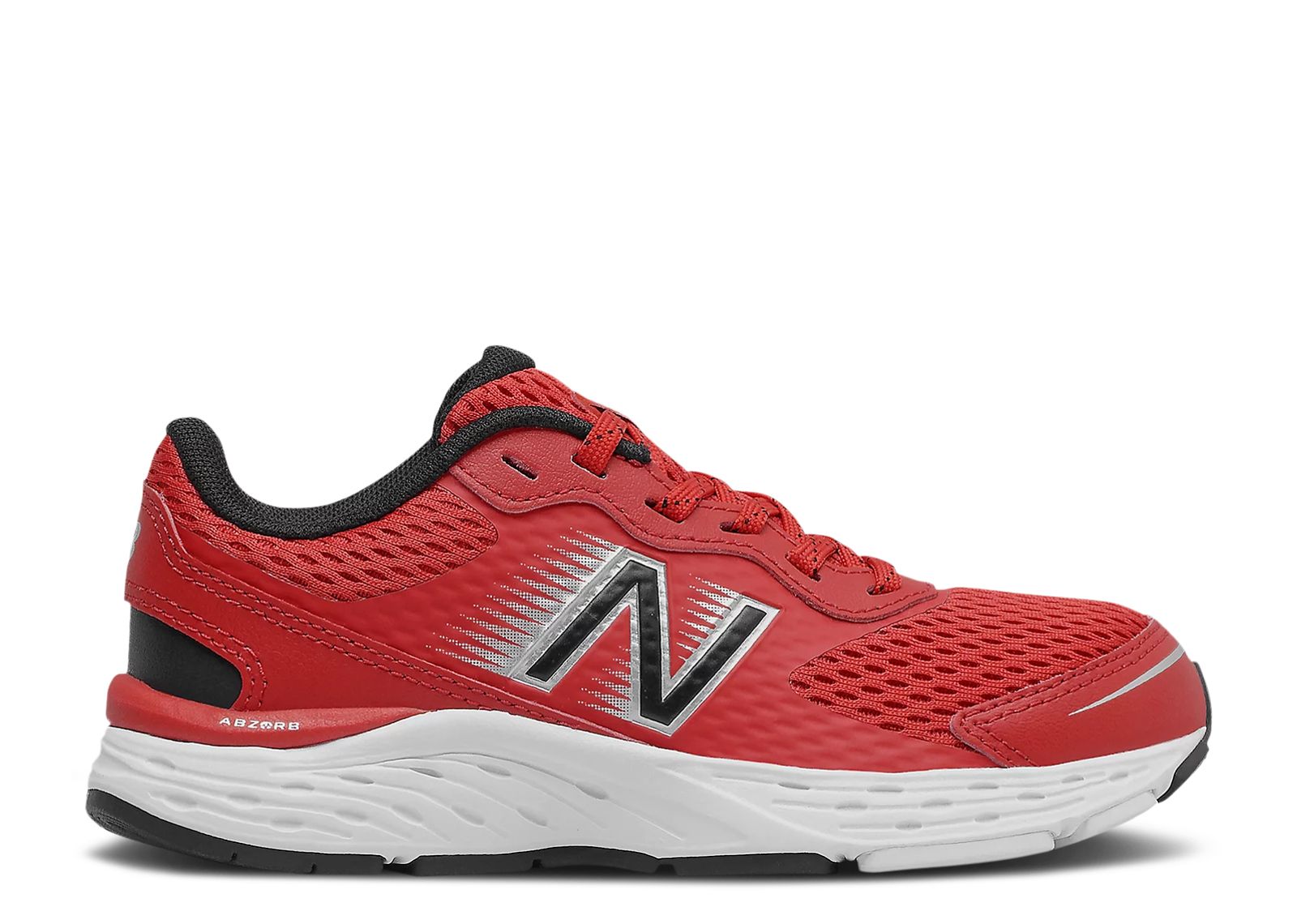 (Grade School) New Balance 680v6 'Team Red Black' YP680RB6