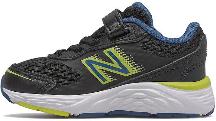 (New Balance 680v6 Kanak-Kanak) 'Hitam Oksigen Biru Kuning' YA680BO6 Buy (New Balance 680v6 Kanak-Kanak) 'Hitam Oksigen Biru Kuning' YA680BO6