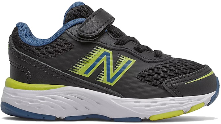 (New Balance 680v6 Kanak-Kanak) 'Hitam Oksigen Biru Kuning' YA680BO6 Order (New Balance 680v6 Kanak-Kanak) 'Hitam Oksigen Biru Kuning' YA680BO6