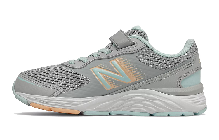 (Grade School) New Balance 680v6 Bungee 'Rain Cloud Pale Blue Chill' YA680GM6