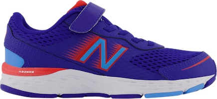 (Grade School) New Balance 680v6 Bungee Wide 'Blue Neo Flame' YA680BR6-W (Grade School) New Balance 680v6 Bungee Wide 'Blue Neo Flame' YA680BR6-W