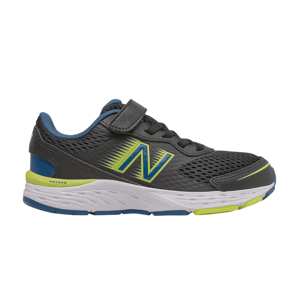 Buy (Grade School) New Balance 680v6 Bungee X-Wide 'Black Oxygen Blue ...