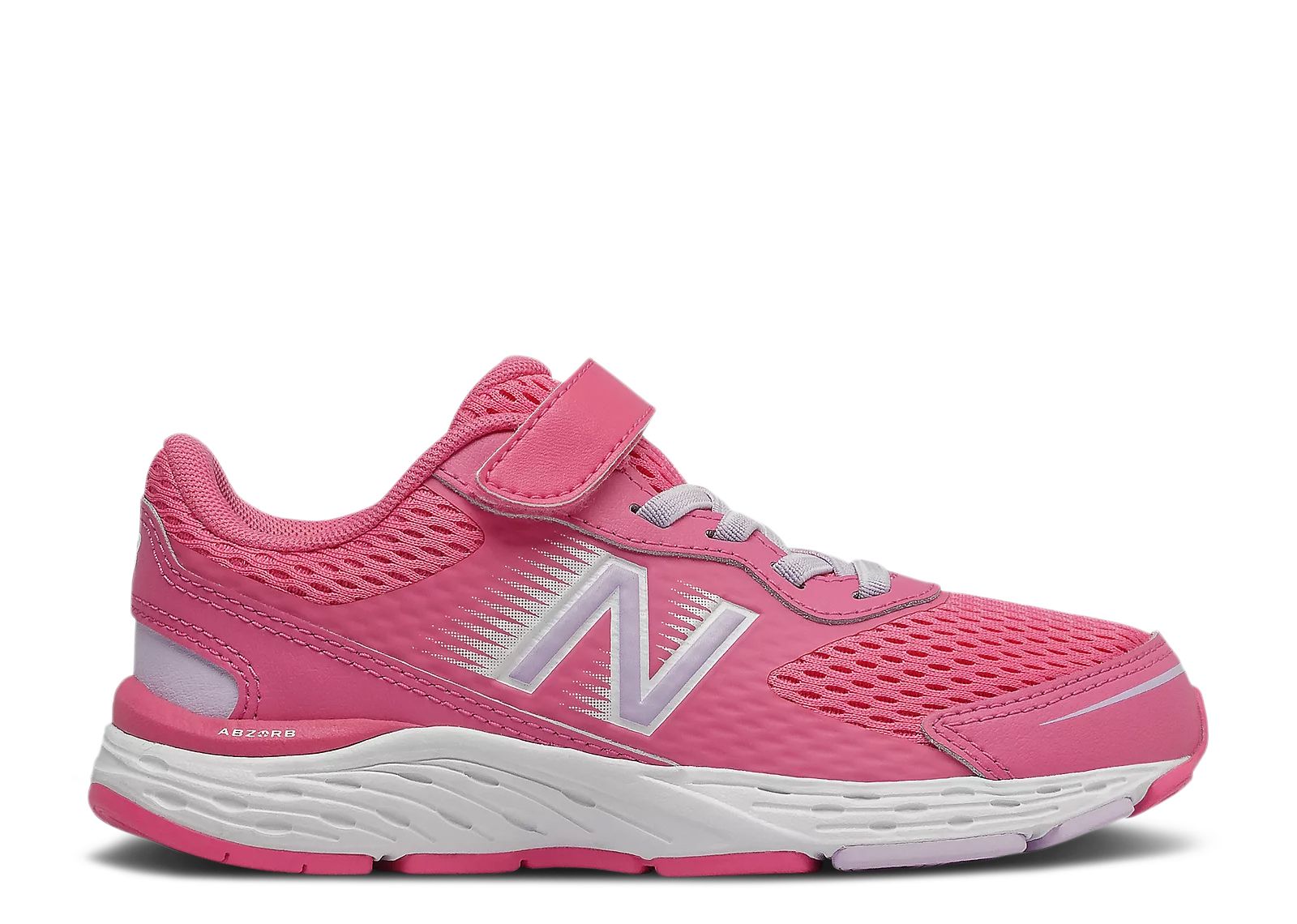 (Grade School) New Balance 680v6 Bungee X-Wide 'Sporty Pink Astral Glow' YA680PA6-XW