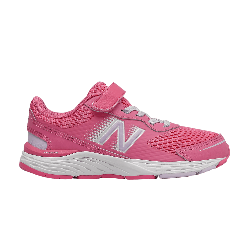(Grade School) New Balance 680v6 Bungee X-Wide 'Sporty Pink Astral Glow' YA680PA6-XW