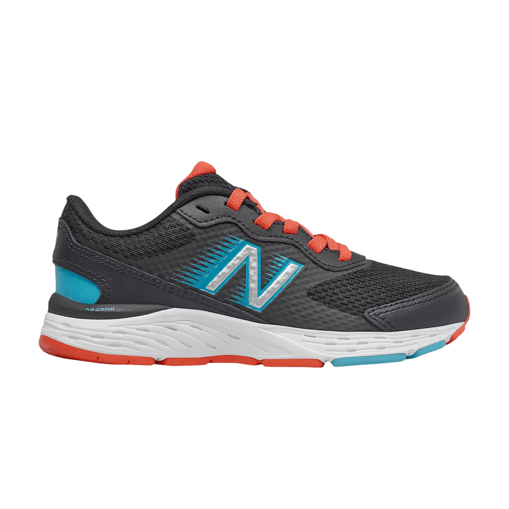 Buy (小学款) New Balance 680v6 宽版 '黑褐辣椒' YP680BG6-W