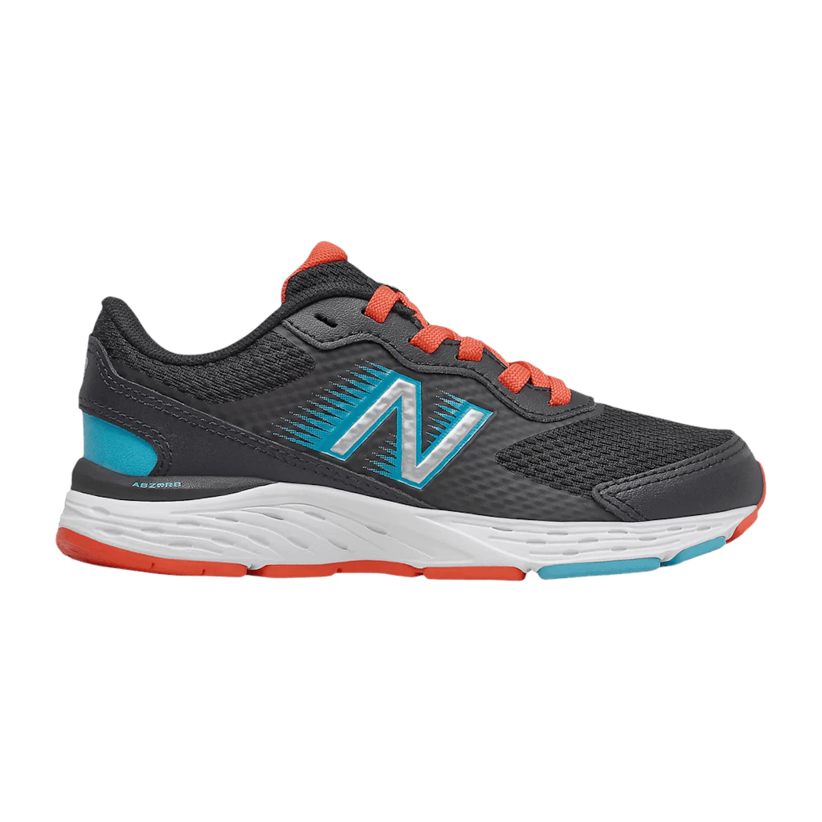 Buy (Grade School) New Balance 680v6 Wide 'Black Ghost Pepper' YP680BG6