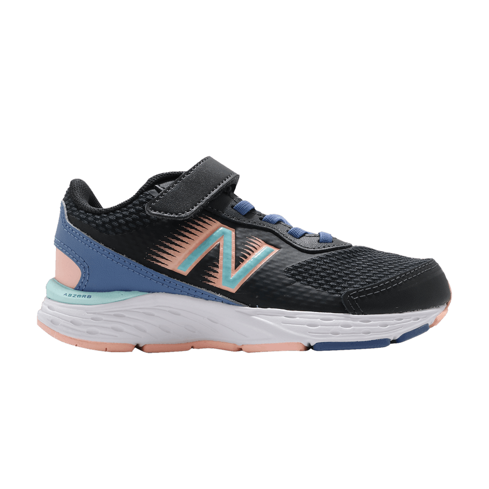 (Grade School) New Balance 680v6 Wide 'Phantom Stellar Blue' YA680BB6-W