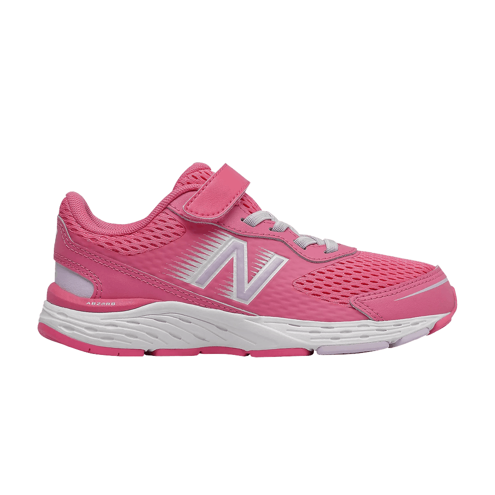 (Grade School) New Balance 680v6 Wide 'Sporty Pink Astral Glow' YA680PA6-W