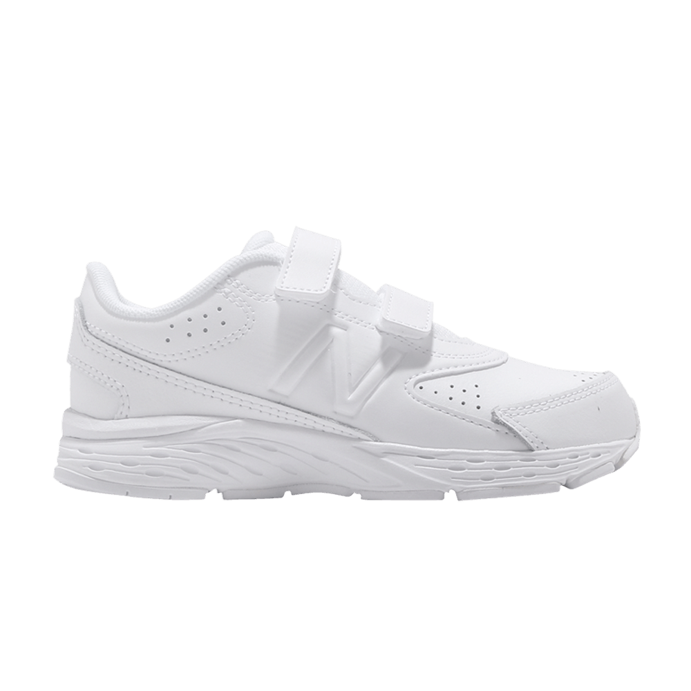 (Grade School) New Balance 680v6 Wide 'Uniform - White' YU680WWW