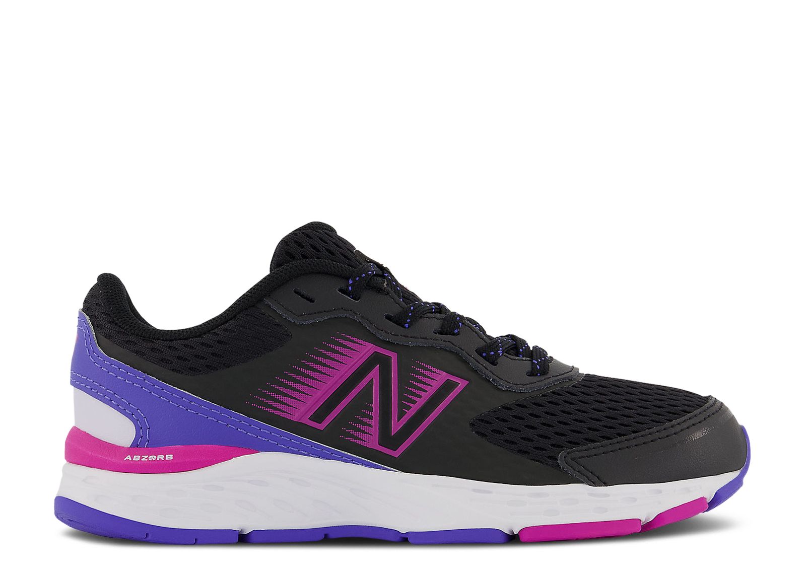 Buy GS NB680v6 Xワイド 黒/マゼンタポップ YP680BP6-XW