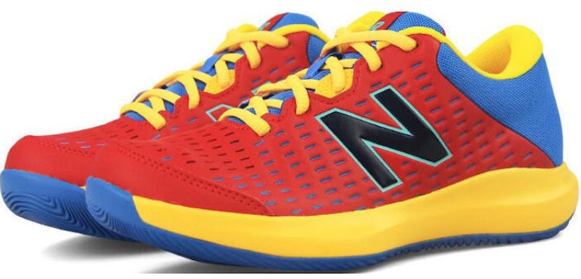 (Grade School) New Balance 696v4 'True Red Egg Yolk' KC696TR4 Order (Grade School) New Balance 696v4 'True Red Egg Yolk' KC696TR4