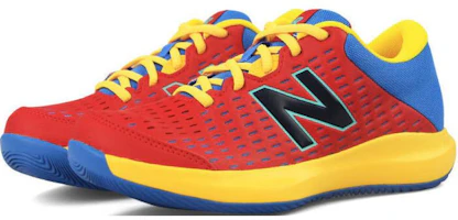 Order (Grade School) New Balance 696 v4 'True Red Egg Yolk' KC696TR4