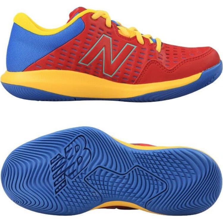 Shop (New Balance Kinder) 696v4 ''True Red Egg Yolk'' KC696TR4