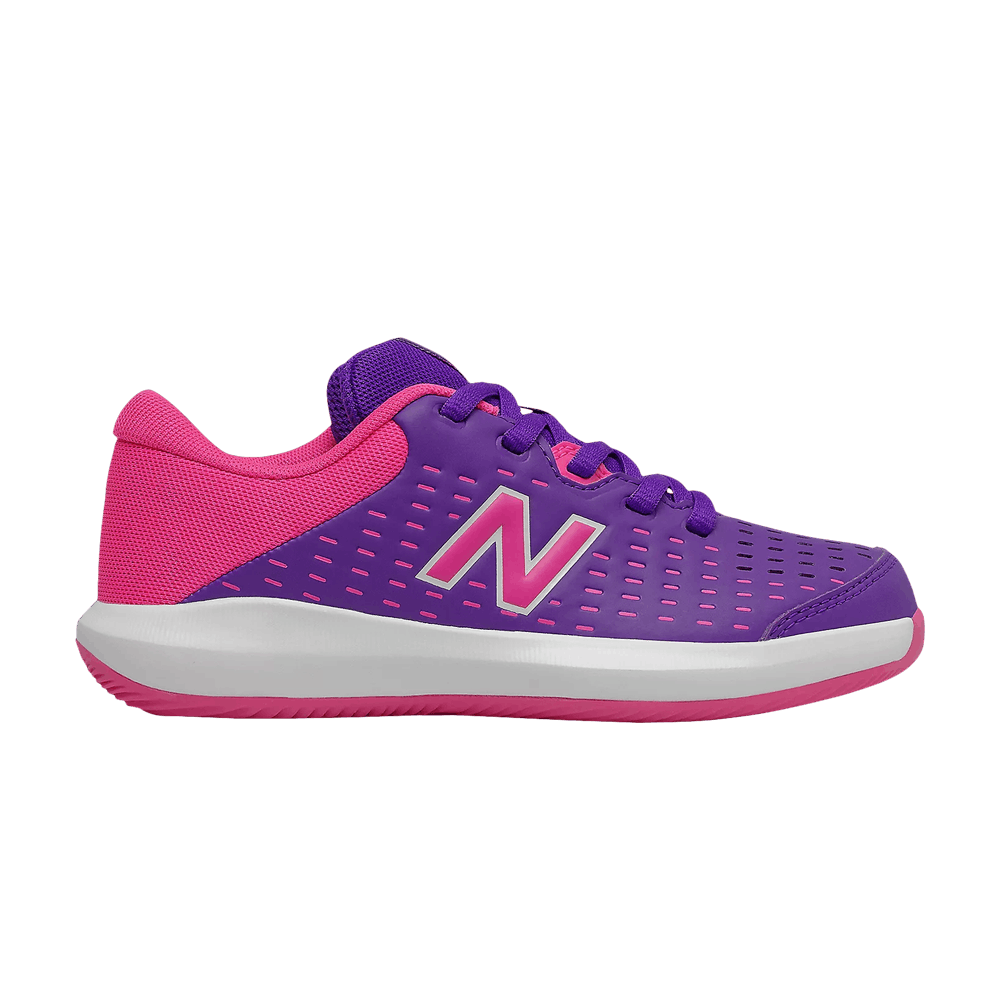 (Grade School) New Balance 696v4 Wide 'Deep Violet Pink Glow' KC696V4-W