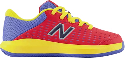 (Grade School) New Balance 696v4 Wide 'True Red Egg Yolk' KC696TR4-W (Grade School) New Balance 696v4 Wide 'True Red Egg Yolk' KC696TR4-W