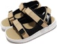 Lookbook (Sekolah Rendah) New Balance 750 Sandal Kanak-Kanak Wide 'Beige Hitam' YH750AA-W
