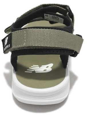 (小童) New Balance 750 宽版凉鞋 '绿黑' YH750AC-W Lookbook (小童) New Balance 750 宽版凉鞋 '绿黑' YH750AC-W