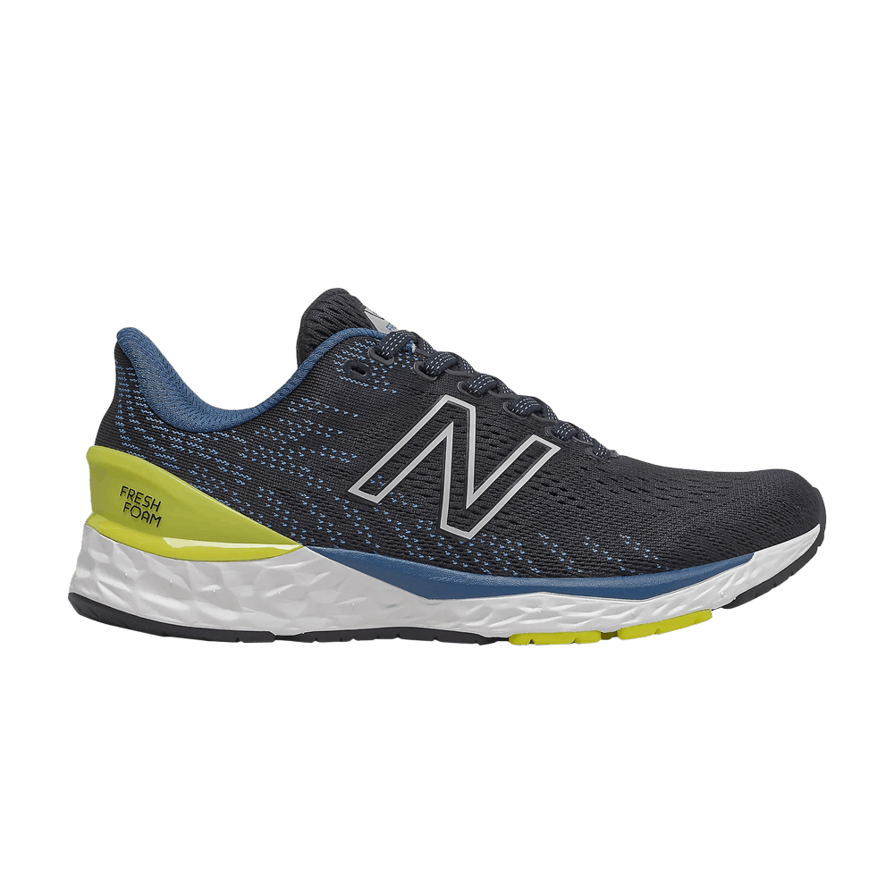 (Grade School) New Balance 880v11 Wide 'Eclipse Sulphur Yellow' GP880D11-W