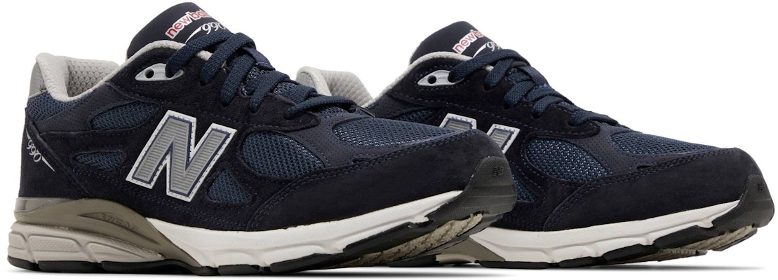 (Grade School) New Balance 990v3 'Navy' GC990NB3 Cheap (Grade School) New Balance 990v3 'Navy' GC990NB3