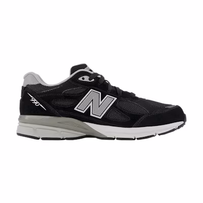 (GS) NB 990v3 Big Kid Wide 'Black Grey'
