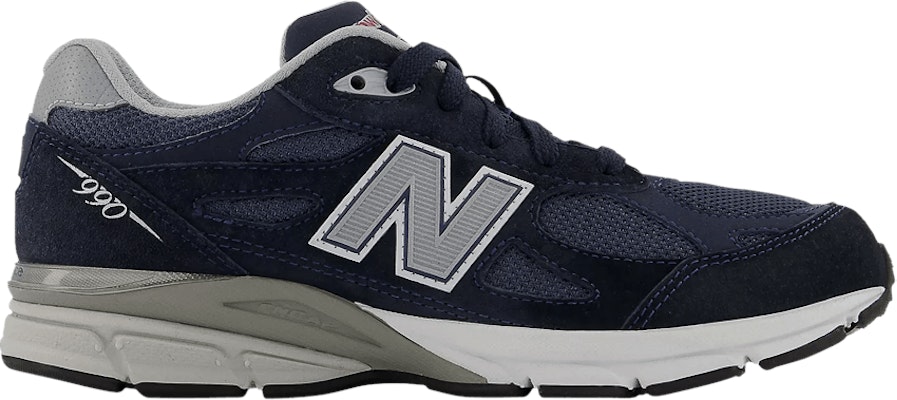 (Grade School) New Balance 990v3 Wide 'Navy' GC990NB3-W Buy (Grade School) New Balance 990v3 Wide 'Navy' GC990NB3-W