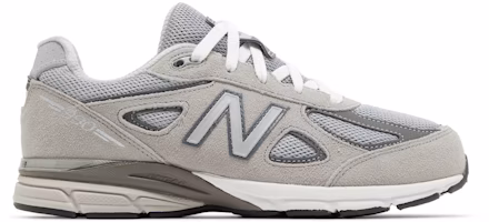 (Grade School) New Balance 990v4 Big Kid Wide 'Kool Grey Silver Filigree' GC990GR4-W (Grade School) New Balance 990v4 Big Kid Wide 'Kool Grey Silver Filigree' GC990GR4-W