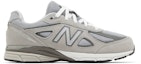 Buy (New Balance) 990v4 Kanak-Kanak 'Kool Grey Silver Filigree' Lebar GC990GR4-W