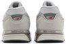 Details for (New Balance) 990v4 Kanak-Kanak 'Kool Grey Silver Filigree' Lebar GC990GR4-W