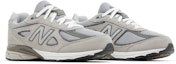 Cheap (New Balance) 990v4 Kanak-Kanak 'Kool Grey Silver Filigree' Lebar GC990GR4-W