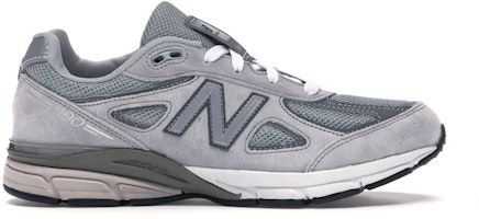 (Grade School) New Balance 990v4 Grey KJ990GLG (Grade School) New Balance 990v4 Grey KJ990GLG