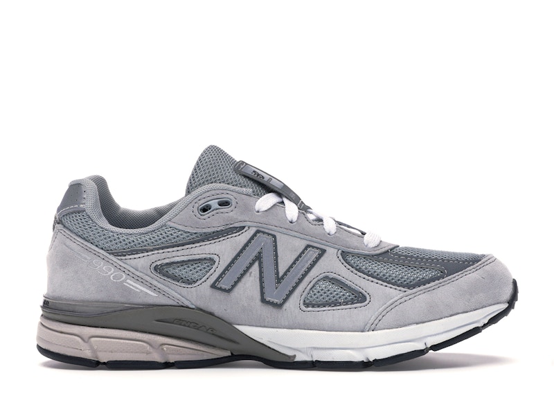 (Grade School) New Balance 990v4 Grey KJ990GLG
