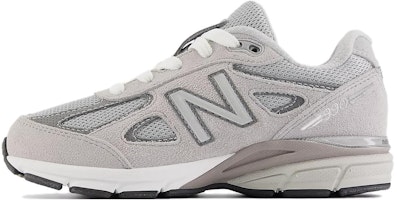 (Grade School) New Balance 990v4 Little Kid 'Kool Grey Silver Filigree' PC990GR4 (Grade School) New Balance 990v4 Little Kid 'Kool Grey Silver Filigree' PC990GR4