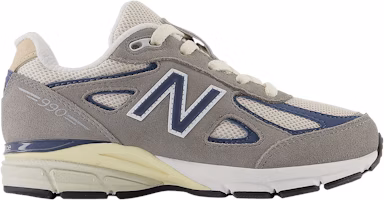 (Grade School) New Balance 990v4 Little Kid Wide 'Grey Day 2023' PC990TA4-W (Grade School) New Balance 990v4 Little Kid Wide 'Grey Day 2023' PC990TA4-W