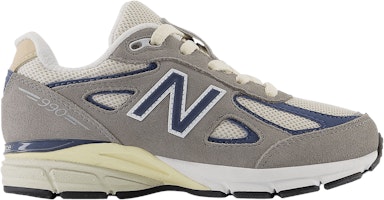 (Grade School) New Balance 990v4 Little Kid Wide 'Grey Day 2023' PC990TA4-W (Grade School) New Balance 990v4 Little Kid Wide 'Grey Day 2023' PC990TA4-W