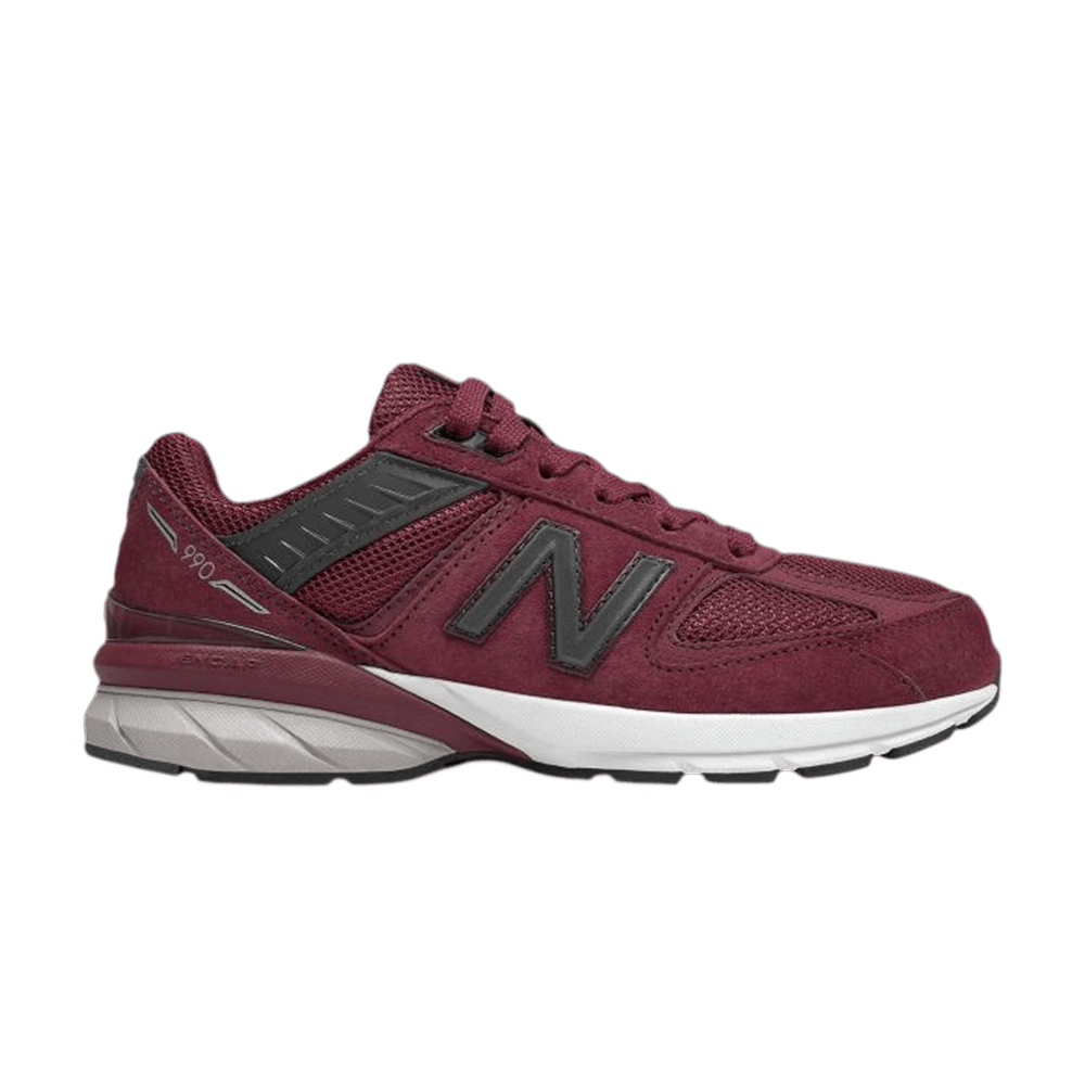 (Grade School) New Balance 990v5 'Burgundy' GC990BU5