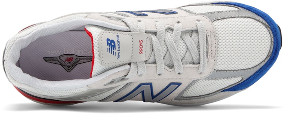 (小学) New Balance 990v5 '云雾白' GC990NB5 Lookbook (小学) New Balance 990v5 '云雾白' GC990NB5