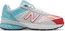 Order (Anak Sekolah) New Balance 990v5 Kanak-Kanak 'Biru Ais' PC990BP5