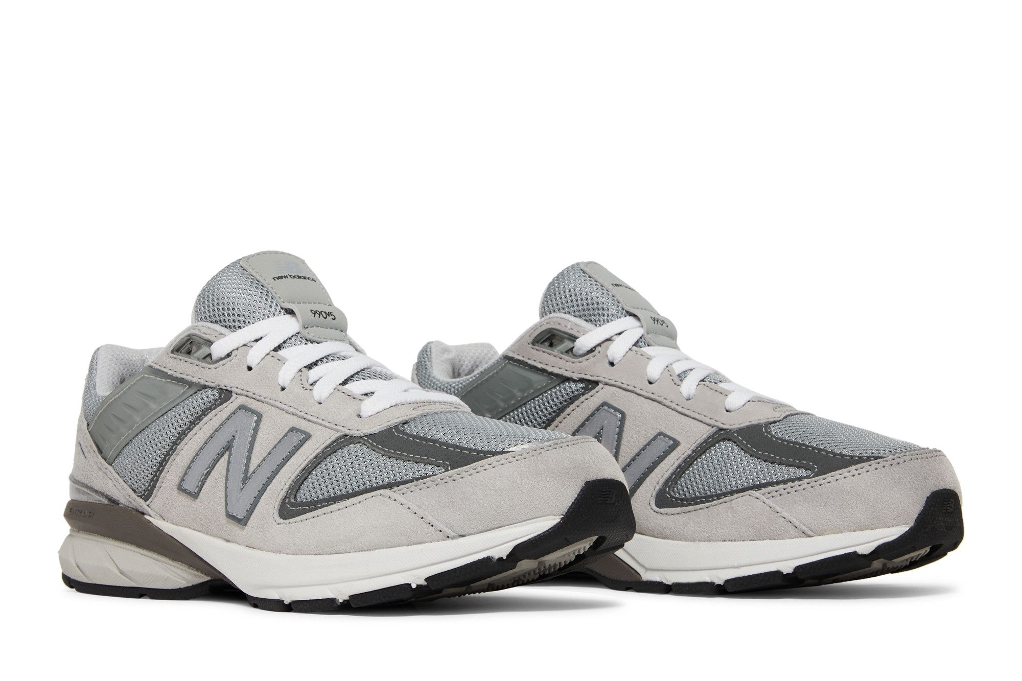 Cheap (Kanak-Kanak) New Balance 990v5 Lebar 'Castlerock' GC990GL5-W