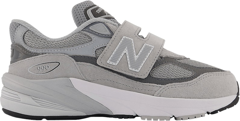 (小學) New Balance 990v6 魔鬼氈 童鞋 加寬 'Castlerock' PV990GL6-XW Buy (小學) New Balance 990v6 魔鬼氈 童鞋 加寬 'Castlerock' PV990GL6-XW