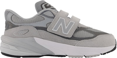 (Grade School) New Balance 990v6 Hook & Loop Little Kid Wide 'Castlerock' PV990GL6-W (Grade School) New Balance 990v6 Hook & Loop Little Kid Wide 'Castlerock' PV990GL6-W