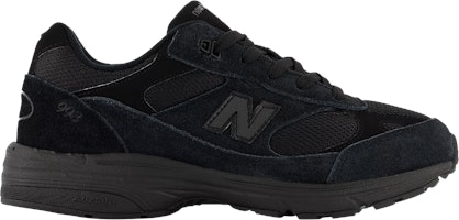 (Grade School) New Balance 993v1 Wide 'Black' GC993TB-W (Grade School) New Balance 993v1 Wide 'Black' GC993TB-W