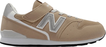 (Grade School) New Balance 996 Wide 'Beige Silver' YV996JB3-W (Grade School) New Balance 996 Wide 'Beige Silver' YV996JB3-W