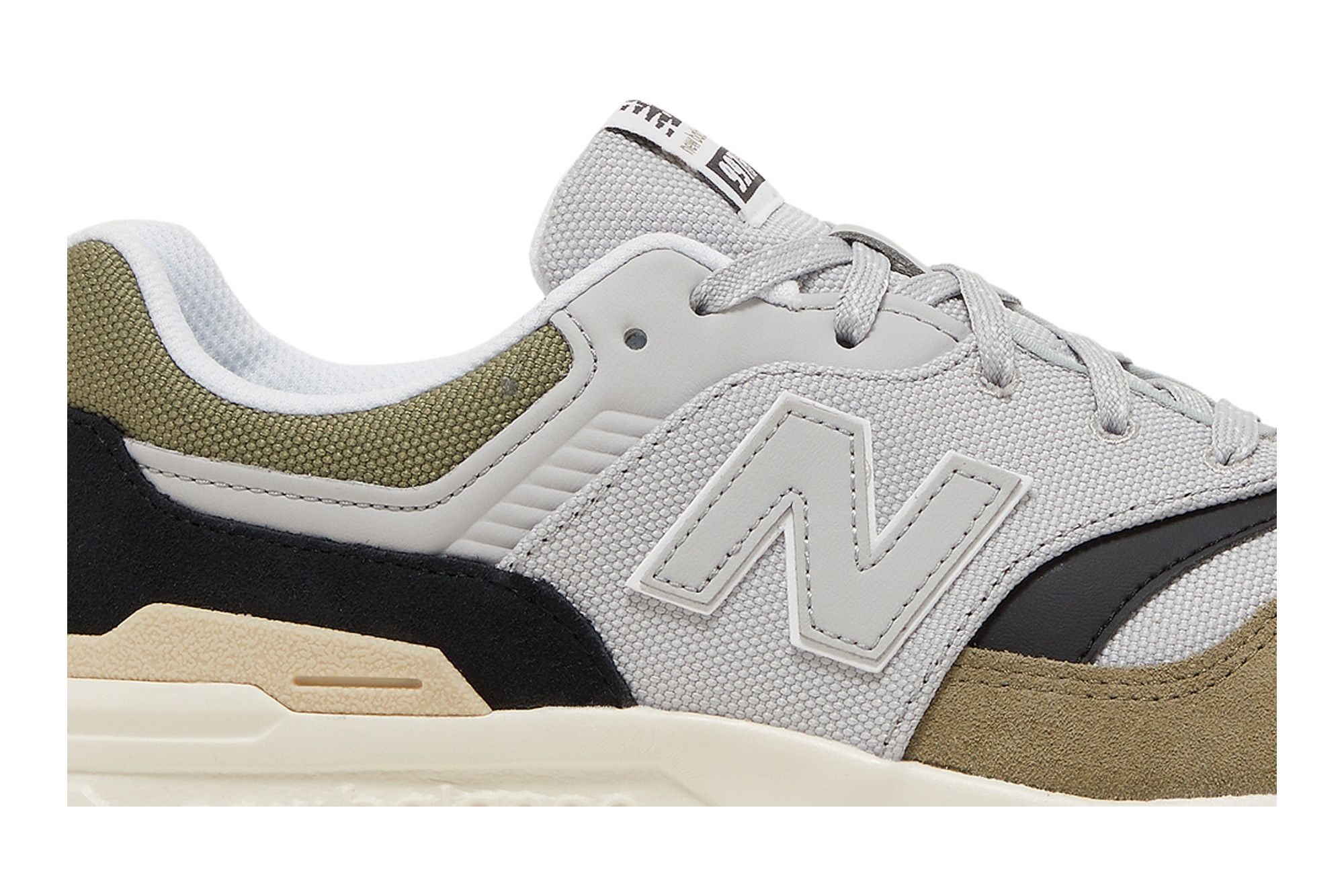 Order (New Balance) 997H Wide Grade School ''Raincloud Olive'' Bambino GR997HWH-W