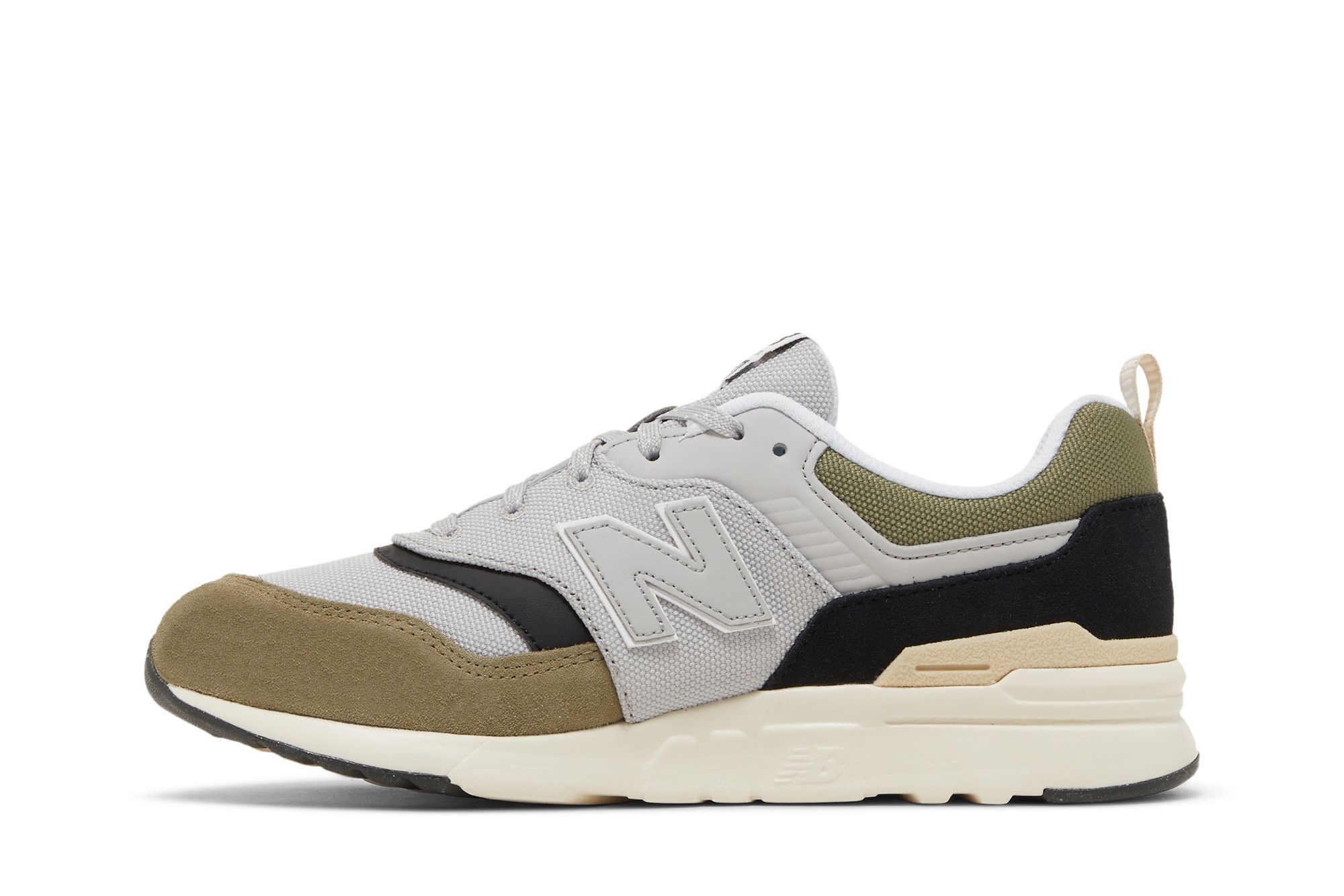 Lookbook (New Balance) 997H Wide Grade School ''Raincloud Olive'' Bambino GR997HWH-W